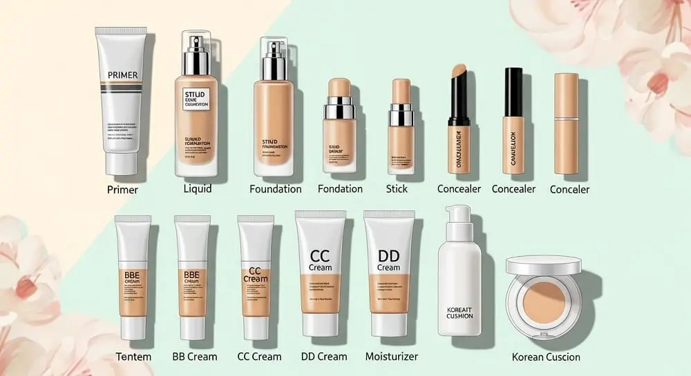 jenis produk base makeup